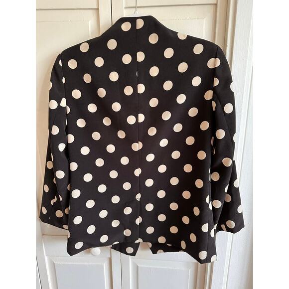 Anthropologie Corey Lynn Calter Polka Dot Blazer Size 6 - Picture 3 of 6